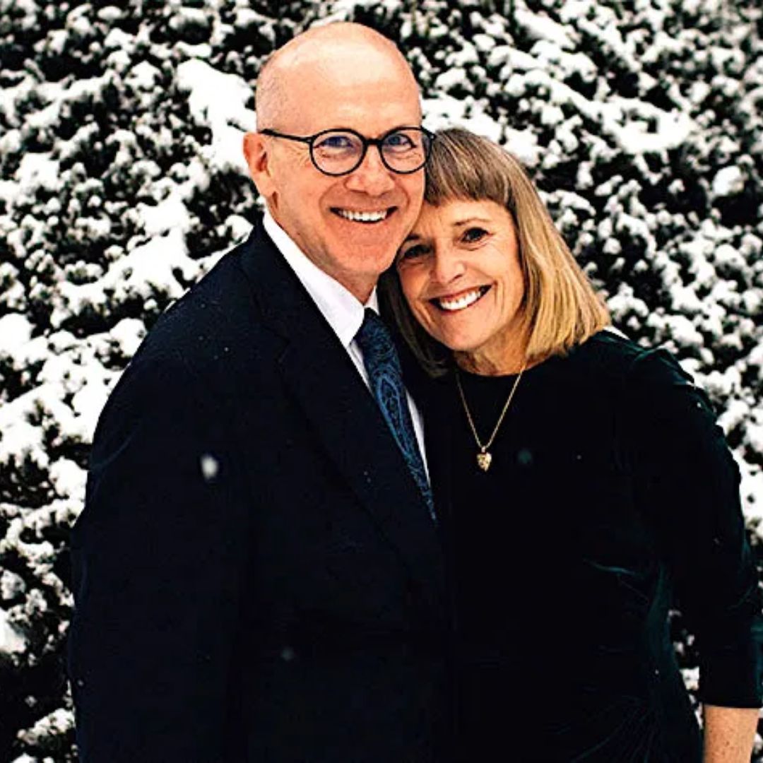 Dr. Hugh Philils and his wife at Phillis Orthodontics in Chelmsford, MA